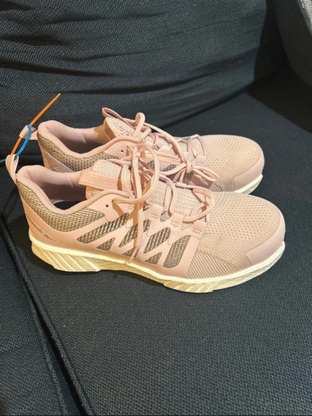 Reebok Women's Pink Athletic Mesh Sneakers
